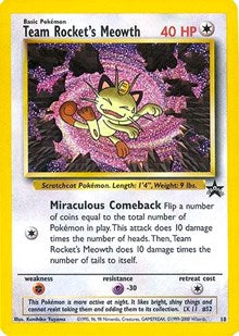 Team Rocket's Meowth (18) [WoTC Promo]