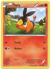 Tepig (15) (15) [Black and White]