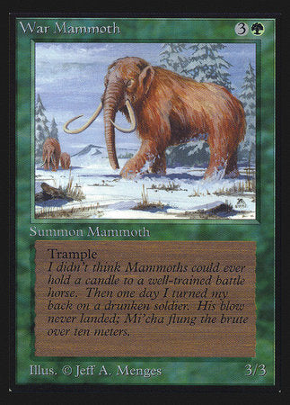 War Mammoth (IE) [Intl. Collectors’ Edition]