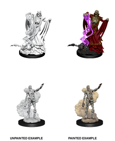 Unpainted Minis: W11: D&D: Lich & Mummy Lord