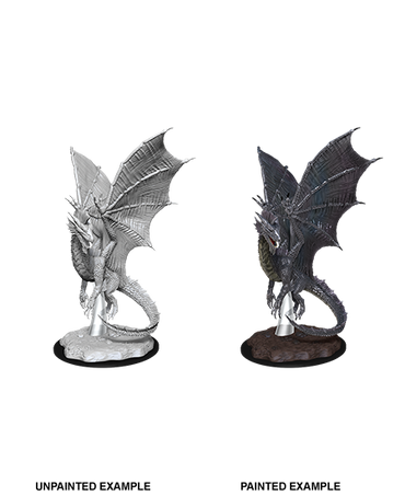 Unpainted Minis: W11: D&D: Young Silver Dragon