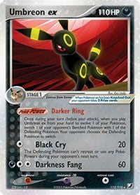 Umbreon ex (112) [Unseen Forces]