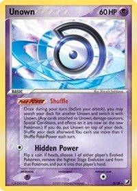 Unown  (D) (121) [Unseen Forces]
