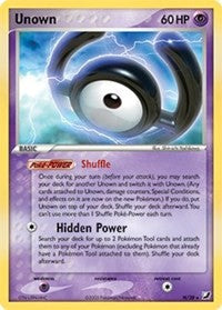 Unown  (H) (125) [Unseen Forces]