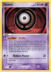 Unown  (O) (132) [Unseen Forces]