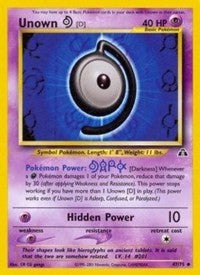 Unown [D] (47) [Neo Discovery]
