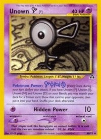 Unown [F] (48) [Neo Discovery]