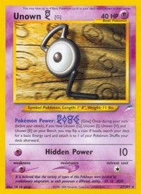 Unown [G] (27) [Neo Destiny]