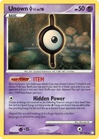 Unown [I] (37) [Mysterious Treasures]