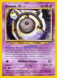 Unown [M] (49) [Neo Discovery]