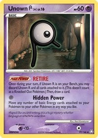 Unown (R) (77) [Legends Awakened]