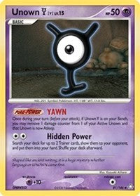 Unown (Y) (81) [Legends Awakened]
