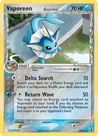Vaporeon (Delta Species) (18) [Delta Species]