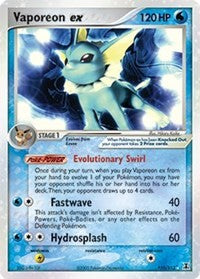 Vaporeon ex (110) [Delta Species]