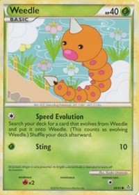 Weedle (69) [Unleashed]