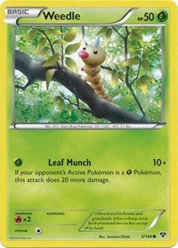 Weedle (3) [XY Base Set]