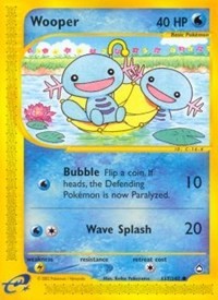 Wooper (117) (117) [Aquapolis]