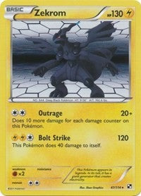 Zekrom (47) [Black and White]