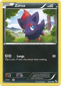 Zorua (70) [Black and White]