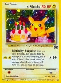 Pikachu (Birthday) (24) [WoTC Promo]