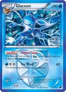 Glaceon (BW Plasma Freeze) (23) [Deck Exclusives]