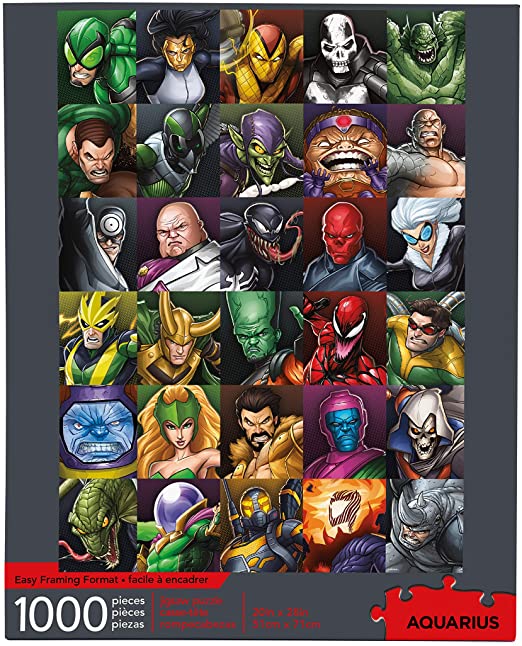 Marvel Villains 1000 Piece Puzzle
