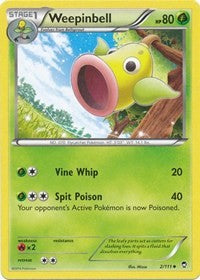 Weepinbell (2) [XY - Furious Fists]