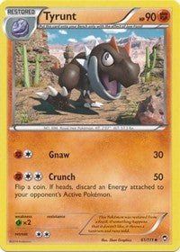 Tyrunt (61) [XY - Furious Fists]