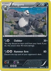 Pangoro (XY Furious Fists) (68) [Deck Exclusives]