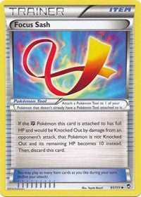 Focus Sash (91) [XY - Furious Fists]