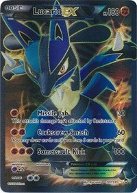 Lucario EX (107 Full Art) (107) [XY - Furious Fists]
