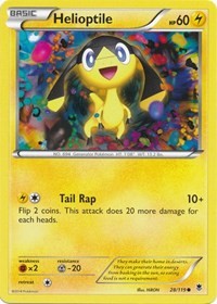 Helioptile (28) (28) [XY - Phantom Forces]