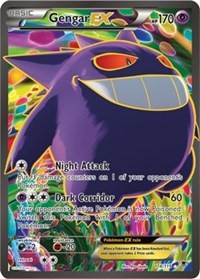Gengar EX (114 Full Art) (114) [XY - Phantom Forces]