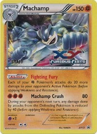 Machamp (XY Furious Fists Staff Prerelease) (XY13) [XY Promos]