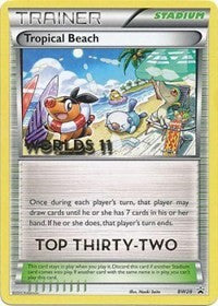 Tropical Beach (Top 32) (BW28) [Black and White Promos]