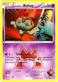 Team Magma's Baltoy (10) [Double Crisis]