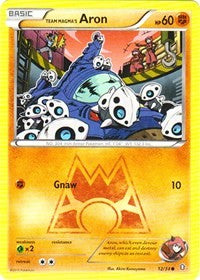 Team Magma's Aron (12) [Double Crisis]