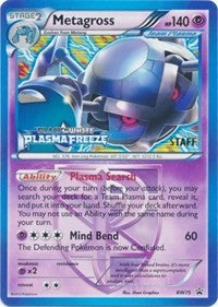 Metagross (Team Plasma)(Staff Prerelease) (BW75) [Black and White Promos]