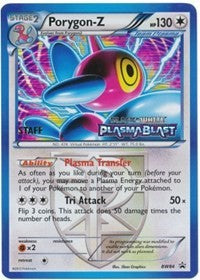 Porygon-Z (Team Plasma)(Staff Prerelease) (BW84) [Black and White Promos]