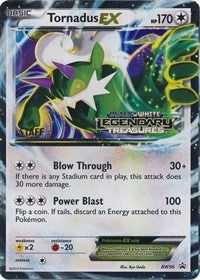 Tornadus EX (Staff Prerelease) (BW96) [Black and White Promos]