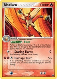 Blaziken (EX Emerald) (1) [Deck Exclusives]