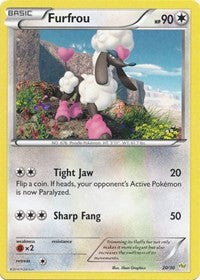 Furfrou (#20 - Noivern) (20) [XY Trainer Kit: Sylveon & Noivern]