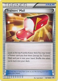 Trainers' Mail (92) [XY - Roaring Skies]