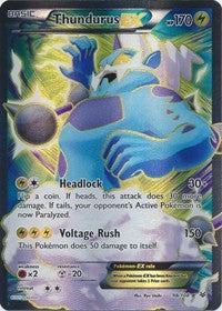 Thundurus EX (98 Full Art) (98) [XY - Roaring Skies]