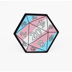 d20 Pride Stickers