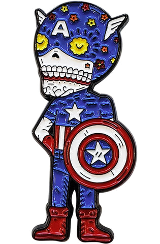 Captain America Enamel Pin