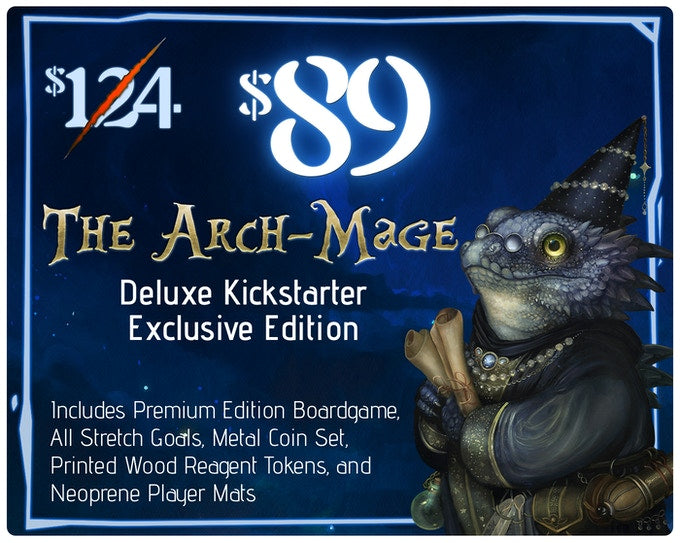 Lizard Wizard Archmage Kickstarter Edition