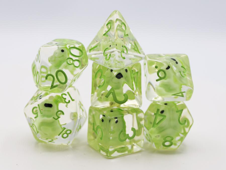 BABY T REX RPG DICE SET