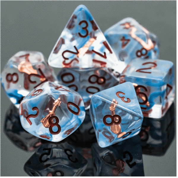 Bard's Lute RPG Dice Set