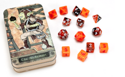 RPG Class Dice: Character Set Tin